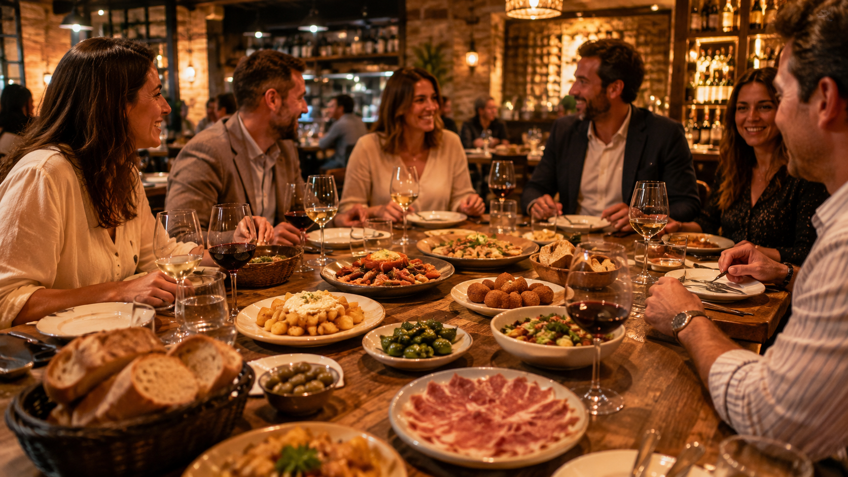 Restaurante para grupos en Valdemoro con raciones para compartir