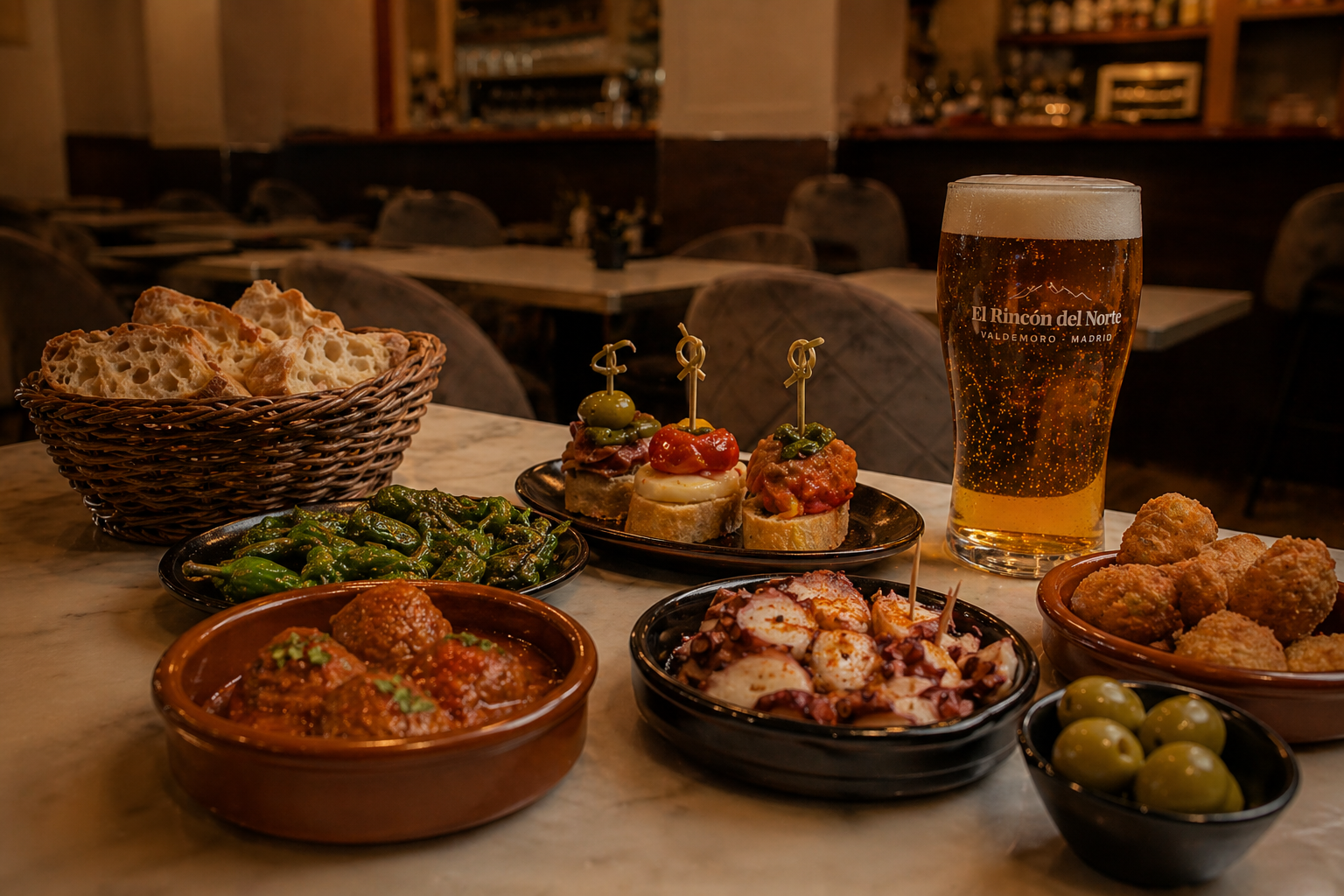 Tapas y raciones en Valdemoro